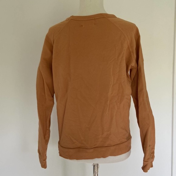 All Pima Apparel Her Waves Surfboard Crewneck Pullover Sweater Organic Cotton - Picture 4 of 7